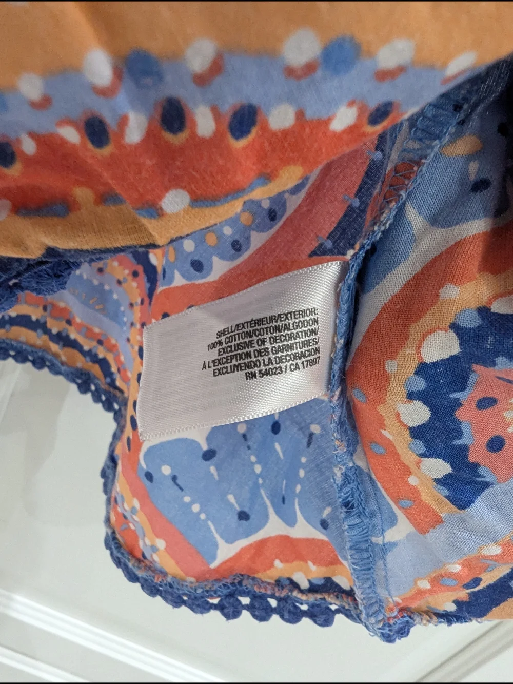 5/$35 Old Navy Baby Girl Printed Sundress – Size 18–24M - Picture 4 of 4